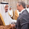 خادم الحرمين الشريفين يستقبل السفراء العرب المعتمدين لدى الولايات المتحدة