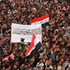 مظاهرات ضخمة بالعراق بمستهل شهرها الثالث