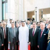عبدالله بن زايد ووزير الخارجية العراقي يدشنان المبنى الجديد للسفارة العراقية بأبوظبي..