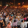 المئات يغادرون التحرير بعد المشاركة في مليونية رفض الإعلان المكمل