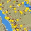 حالة الطقس اليوم الثلاثاء