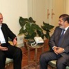 مرسي يبحث مع هنية سبل تخفيف معاناة سكان قطاع غزة