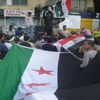 وقفة احتجاجية لسوريين أمام الجامعة العربية
