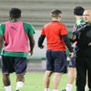 جروس يغلق تدريبات الأهلي إستعداداً للديربي