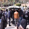 بكاء وانهيار رضوى الشربيني فى جنازة والدتها- صور