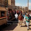«خناقة» تعطل حركة القطارات بالإسكندرية.. وتصيب سائقًا بحجر في رأسه «خناقة» تعطل حركة القطارات بالإسكندرية.. وتصيب سائقًا بحجر في رأسه