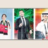 الساهر وحداد والسعيد يشاركون الجمهور الفرحة في احتفالات أبوظبي