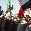 ''ع القدس ريحين شهداء بالملايين''.. هتاف المئات من أمام جامعة الدول العربية