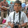 قمر أصغر مصور صحفي بالعراق