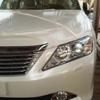 اول صور اوريون 2012 قراندي باللون الؤلؤي تصل الى ميناء جدة Toyota Aurion 2012