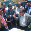 وزير الأشغال العامة يتفقد مشروع طريق اربد الدائري