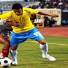 فيديو..عمر جمال يستعرض مهاراته على لاعبى الزمالك