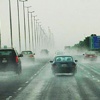 أمطار رعدية شمال وجنوب البلاد