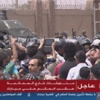 أهالي الشهداء يطلقون الشماريخ ابتهاجا بالحكم بالمؤبد على المخلوع والعادلي