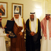 رئيس وأعضاء بلدي عروى يزورون الأمير منصور بن متعب