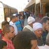 غضب مواطنى سوهاج لتوقف حركة القطارات