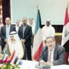 صباح الخالد وقّع اتفاقيتين في بغداد للتعاون الثنائي وتنظيم الملاحة في خورعبد الله