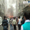 انفجار مفخخة واشتباكات بدمشق