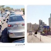 الأشغال (شلت) الحركة المرورية بإغلاق حارات واجراء الصيانة وقت الذروة