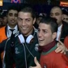 بالفيديو: رونالدو يلتقي بشبيهه التركي بالفيديو: رونالدو يلتقي بشبيهه التركي