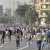 قوات الأمن المصرية تفض مظاهرة دخلت ميدان التحرير