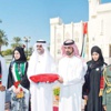أحمد بن سعود القاسمي يشهد احتفالات الرمس باليوم الوطني