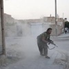 قوات الأسد تقصف حلب وتعلن الانتصار في دمشق