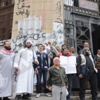 العشرات يتظاهرون أمام ''القضاء العالي'' للتضامن مع أبو إسلام العشرات يتظاهرون أمام ''القضاء العالي'' للتضامن مع أبو إسلام
