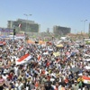 ''محمد مرسي رئيسا'' على صدور شباب الاخوان بمسيرة ''السيدة''