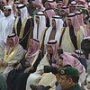 الأمير يتقدم المشيعين بوفاة الملك عبدالله