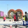 دبي تدخل {غينيس} بأكبر جدار زهور دبي تدخل {غينيس} بأكبر جدار زهور