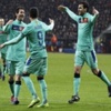برشلونة يضع قدماً في النصف نهائي في دوري الأبطال