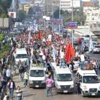 انطلاق المسيرات المشاركة في "جمعة الكرامة" في ميدان التحرير في مصر