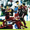 العنابي ينهي استعداداته بفوز صعب على تايلاند العنابي ينهي استعداداته بفوز صعب على تايلاند
