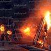 النيران تدمر ذهبية شراعية لنقل السياح بنيل إسنا جنوب الأقصر (صور)