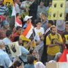 بالصور.. أنصار «الإخوان» يتظاهرون أمام سفارة مصر بالنمسا