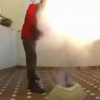 بالفيديو.. تجربة تفجير البارود بالليزر الأزرق