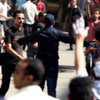 شباب الإخوان يطردون المتظاهرين من التحرير