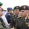 وزير الدفاع يتقدم جنازة شهداء طائرة التدريب