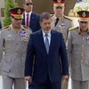«مرسي» يؤدي صلاة الجمعة مع ضباط وجنود المنطقة المركزية العسكرية