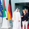 محمد بن زايد يبحث مع ميركل العلاقات الاستراتيجية