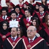 كلية فلسطين الأهلية الجامعية تحتفل بتخريج الفوج الرابع من طلبتها