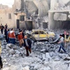 16 قتيلاً في قصف جوي على حلب وريفها