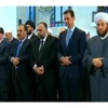 خطيب العيد لبشار الأسد: الله أقامك مقام خالد بن الوليد وعمر بن عبدالعزيز وصلاح الدين!!