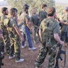 إسقاط مروحية أسدية في دمشق