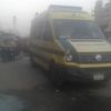 إصابة سائق في حادث تصادم بطريق الصعيد في المنيا