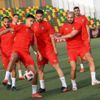 الأسود ينهون استعداداتهم لمواجهة موريتانيا