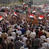 ''يوم الجمعة مرسي بيحكم''.. هتاف أهالى الفيوم بـ''التحرير''