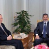 مرسي يناقش تطورات القضية الفلسطينية والأزمة السورية في لقائه بـ«أوغلو»