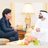 محمد بن راشد ووزيرة التجارة الأمريكية يبحثان سبل رفع مستوى التبادل التجاري